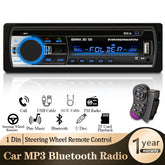 Car Radio 1 Din Stereo Player Digital Bluetooth Car MP3 Player 60Wx4